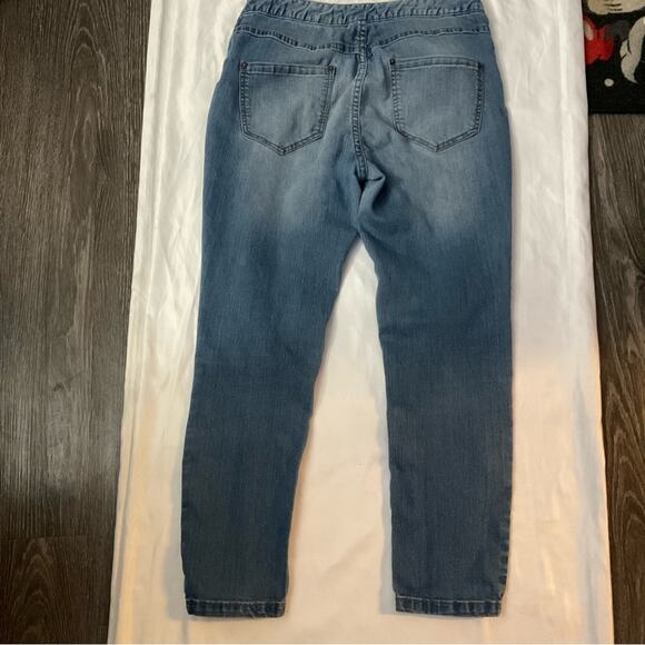 Free People High Rise Stretch MOM Pull on Jean 29 Casual Boho Festival Hippie - Picture 4 of 10